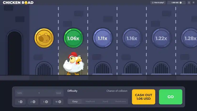 কিভাবে খেলবেন Chicken Cross.